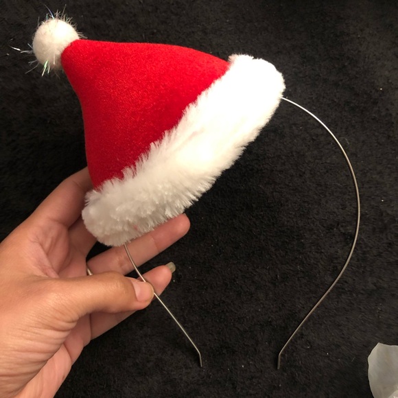Mini Santa Costume Hat Headband - Picture 7 of 9